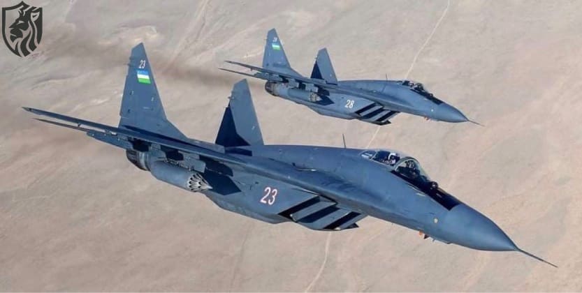 Old Mig-29 of Uzbek Air Force