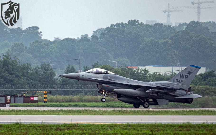 US Moves F-16s closer to North Korea for Super Squadron Trial