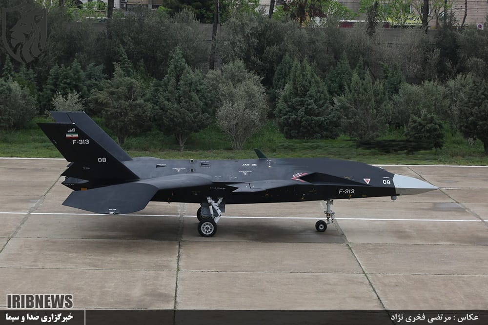 Iran Tests Unmanned Qaher-313 Stealth Jet