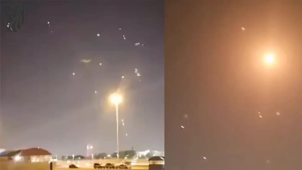 Iranian Missile Attack on American bases in Qatar and Iraq
