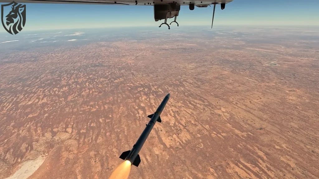 MQ-28 Ghost Bat AMRAAM Test — 2nd after Kizilelma