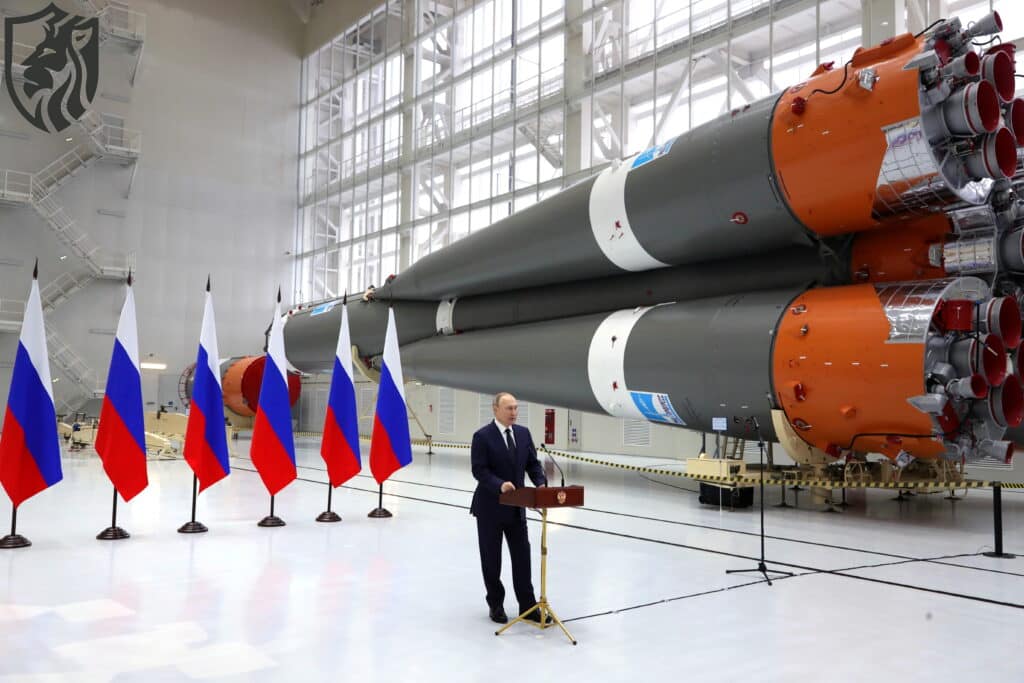 Putin Speaks at Vostochny Cosmodrome in Amur Region – April 12, 2022