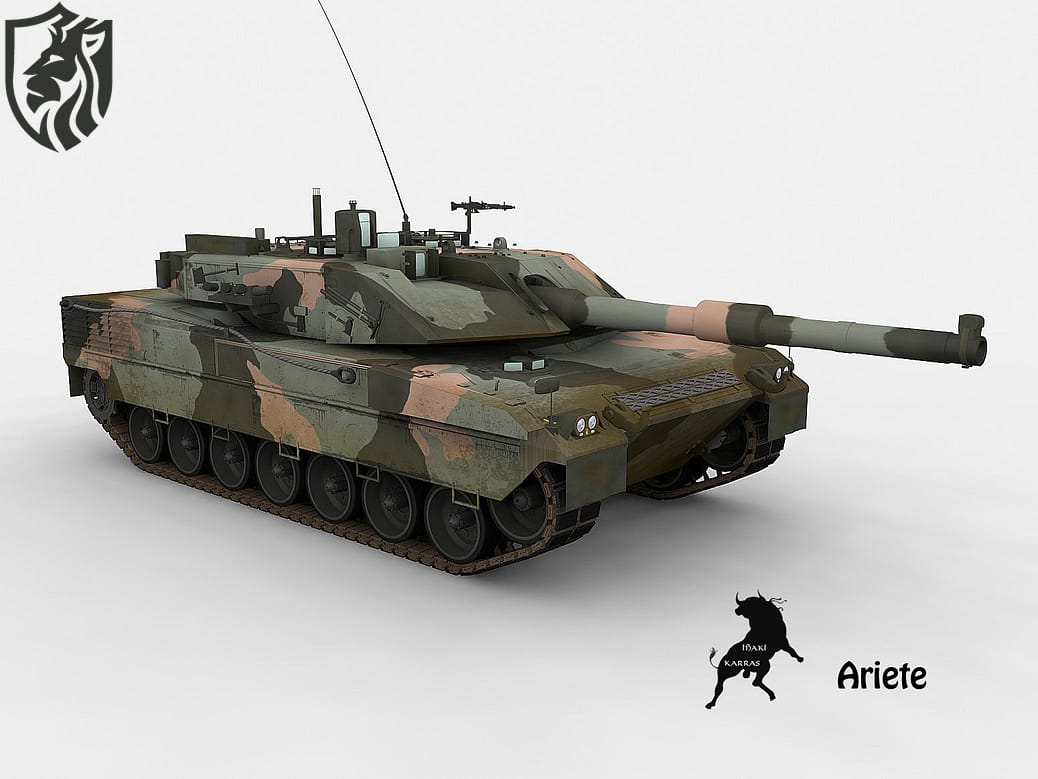 Modernised Ariete C2 Tank