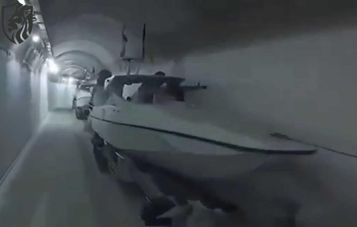 Iran Unveils 500m-Deep Missile Base in Gulf