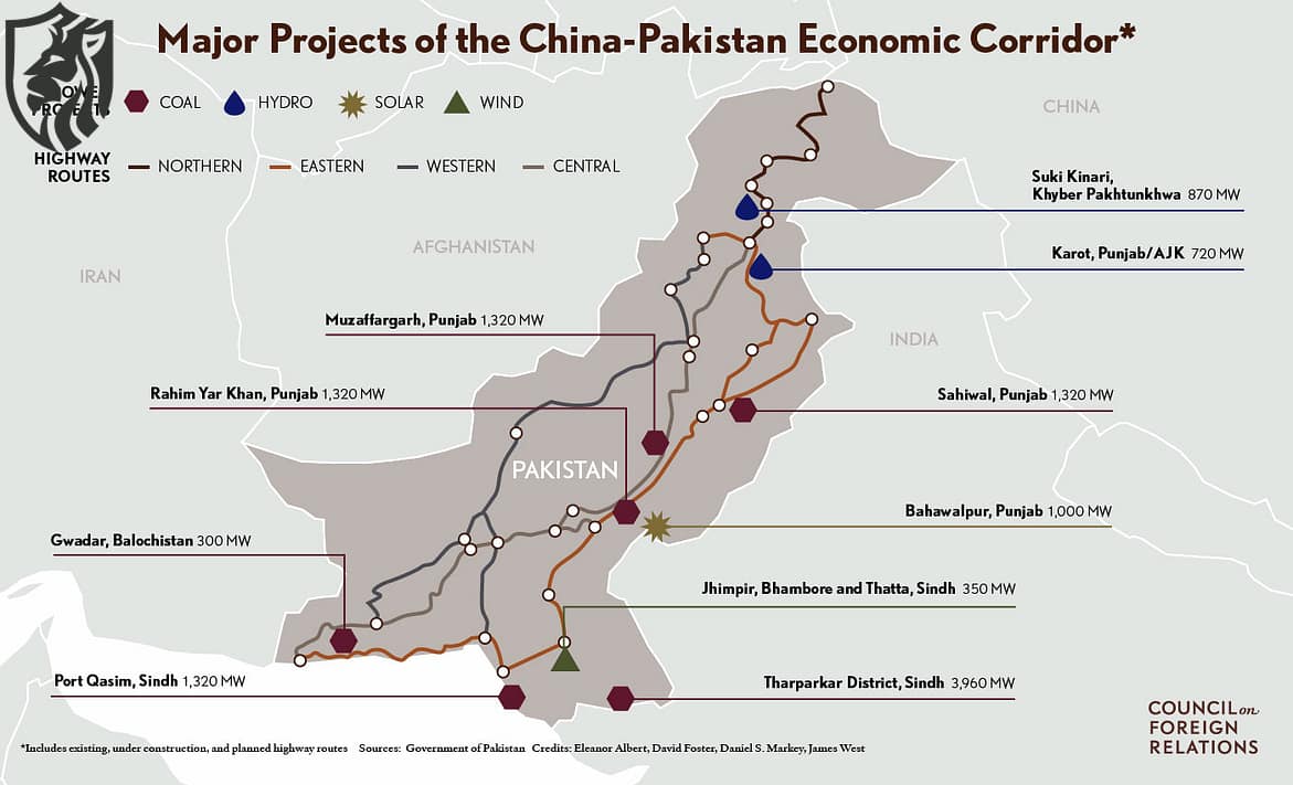 CPEC Route - U.S. in Balochistan Secures CPEC and Oil, Reshaping Geopolitics