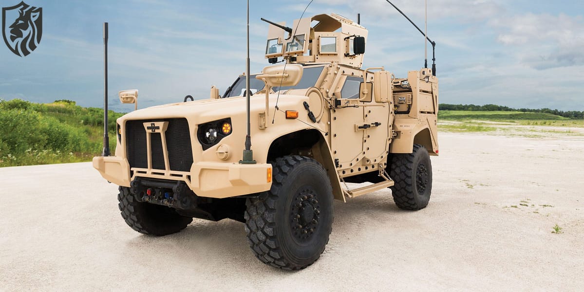 The Joint Light Tactical Vehicle (JLTV), known and marketed under Oshkosh development as the L-ATV is a light utility/combat multi-role vehicle.