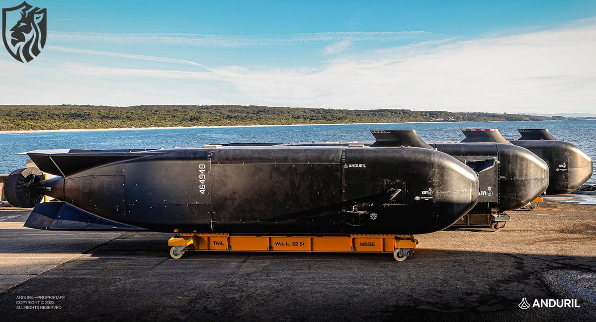 Anduril Ghost Shark XL-AUV