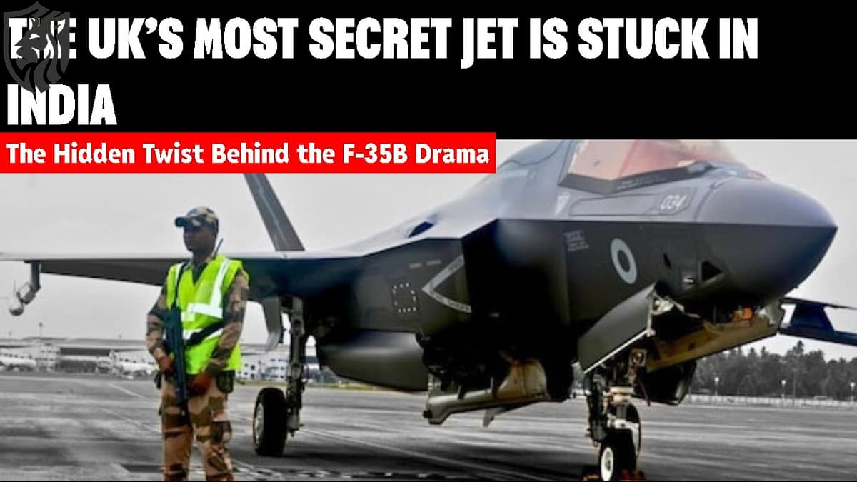 UK F-35 Stuck in India