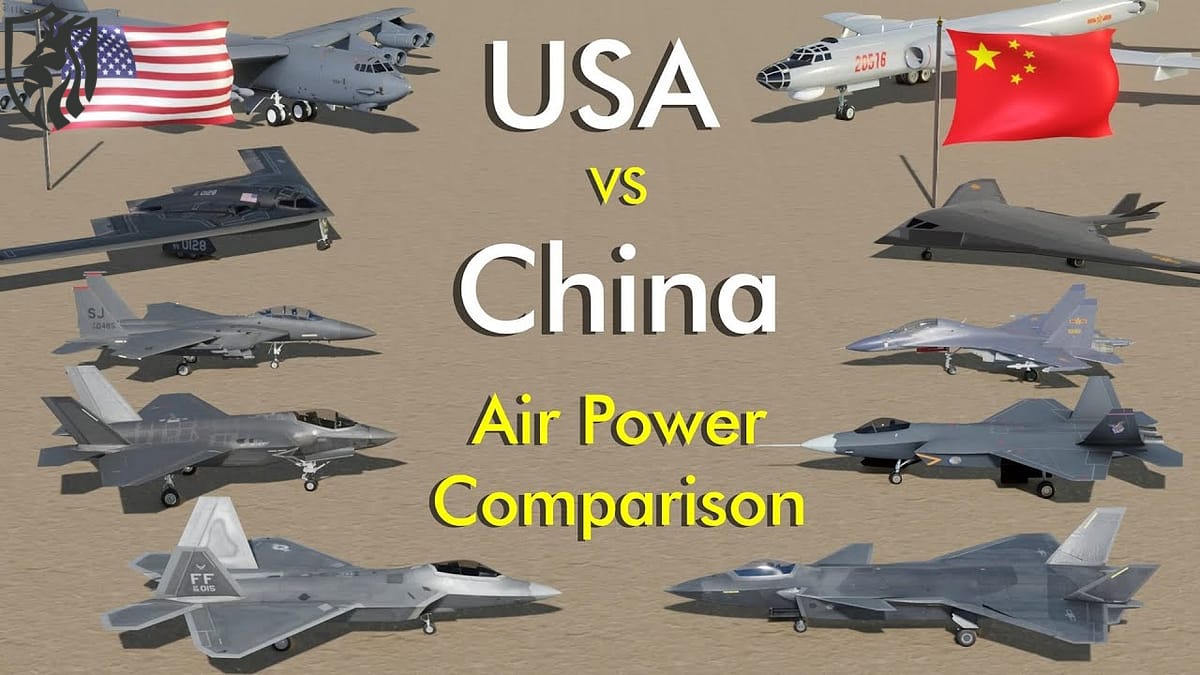 US Air Force vs Chinese Air Force 2025 — Col. John "JV" Venable