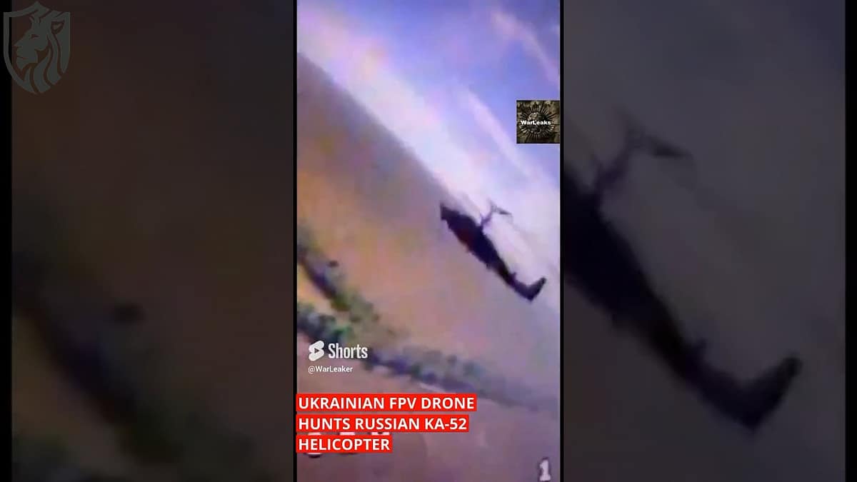 Russian Ka-52 Helicopter