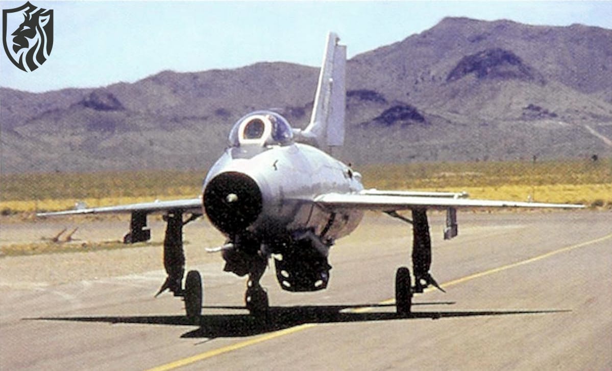 MiG-21 operated by the Red Eagles.