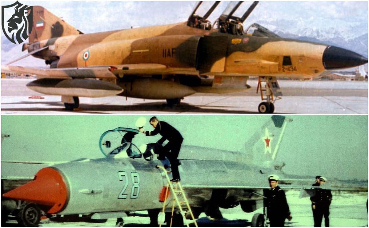 Soviet MiG-21 Pilot Rams Iranian RF-4C in Secret Mission