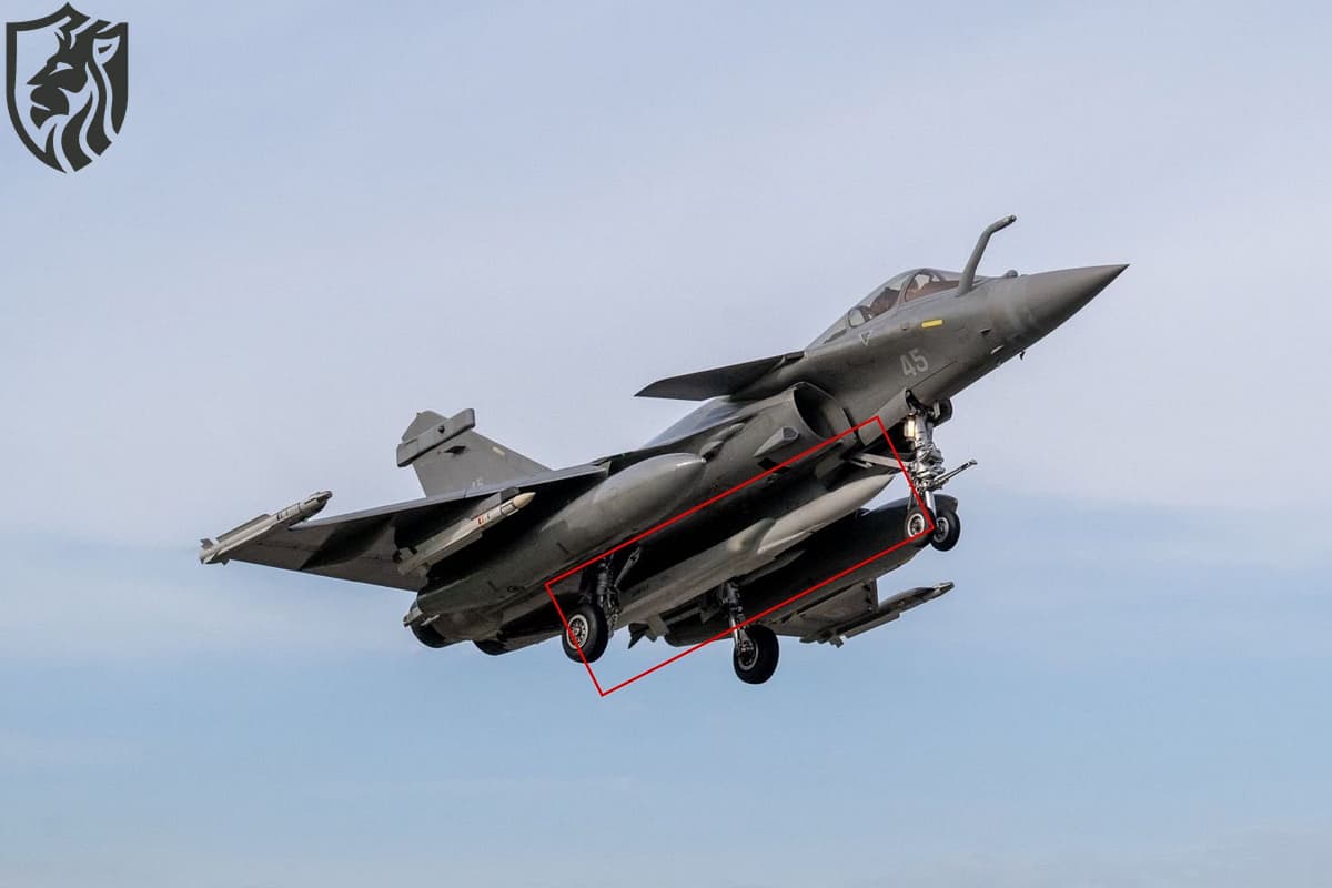 Rafale-fired ASMPA-R missile