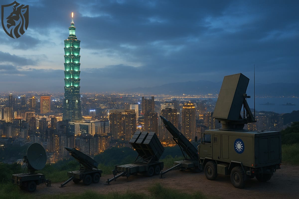 Taiwan $40bn defense budget — Deterring China with tech