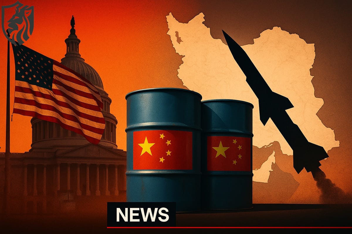 US lawmakers press Trump on Chinese chemicals exports to Iran