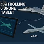 F-22 Drone Wingman Test — MQ-20 Cockpit Control