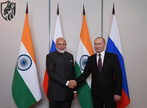 India has raised Russian arms imports by 15%.