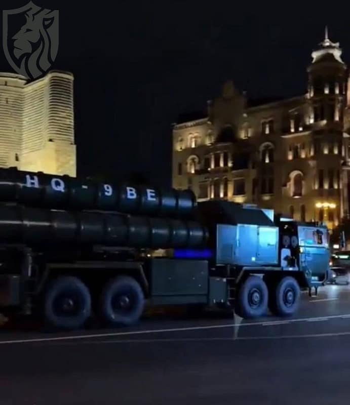 Azerbaijan’s HQ-9BE at Baku Parade 