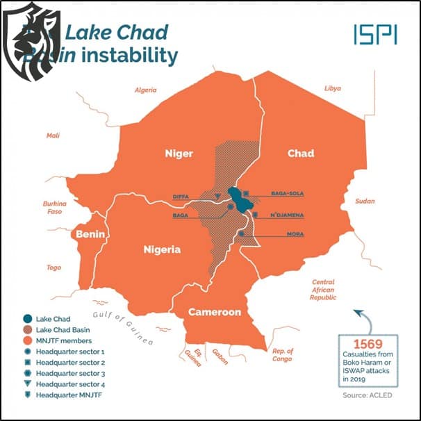 ISWAP Attacks Military Installations in Lake Chad Nigeria