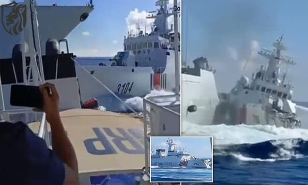Chinese warship Collision Fuels South China Sea Tensions