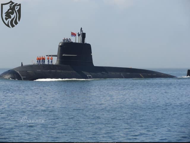 Chinese Type 039A Yuan Class Submarine