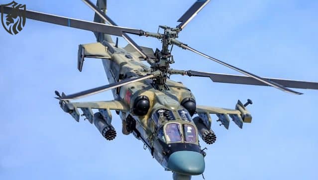 Russian Ka-52 Helicopter