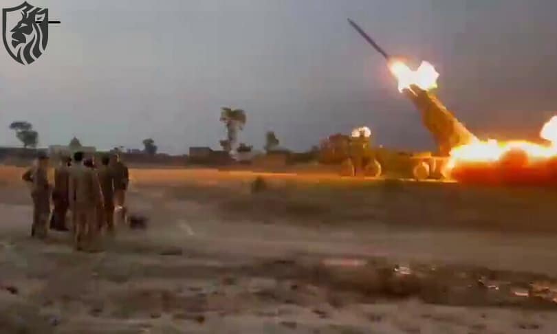 Pakistan Fatah Missile Launch - Operation Bunyan al Marsus