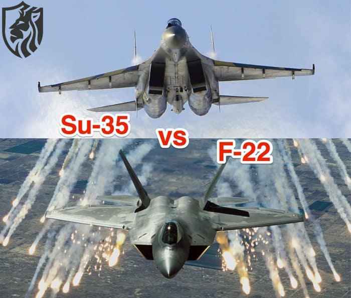 Su-35 vs F-22