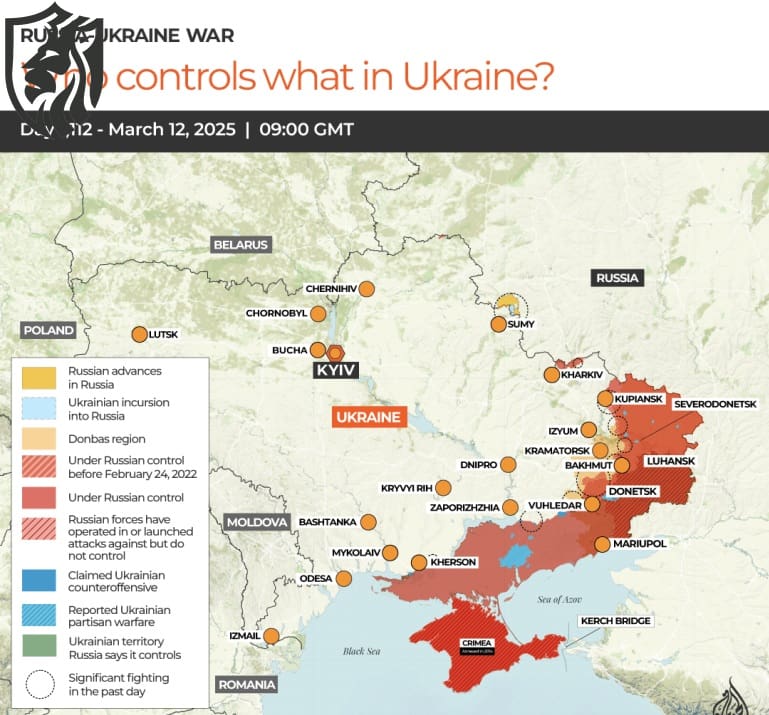 Who Controls What in Kursk Oblast
