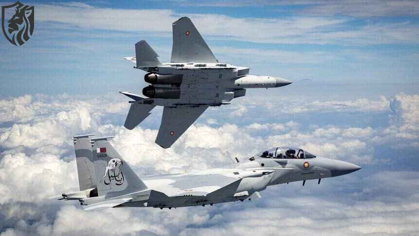 F-15QA – Qatar Uses Layered US Defense to Stop Iranian Missile Strike