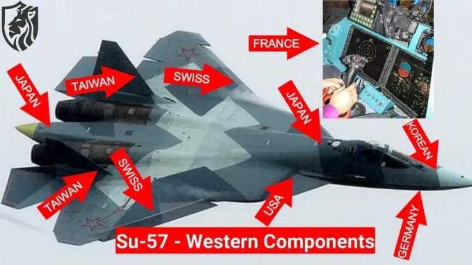 Western Firms Fuel Russia’s Su-57 Despite Sanctions