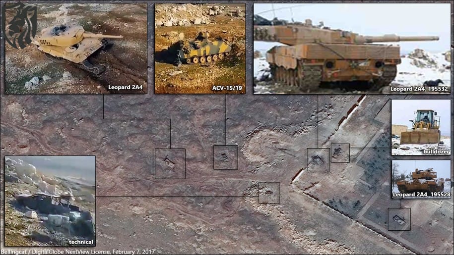 Destroyed Leopard 2A4