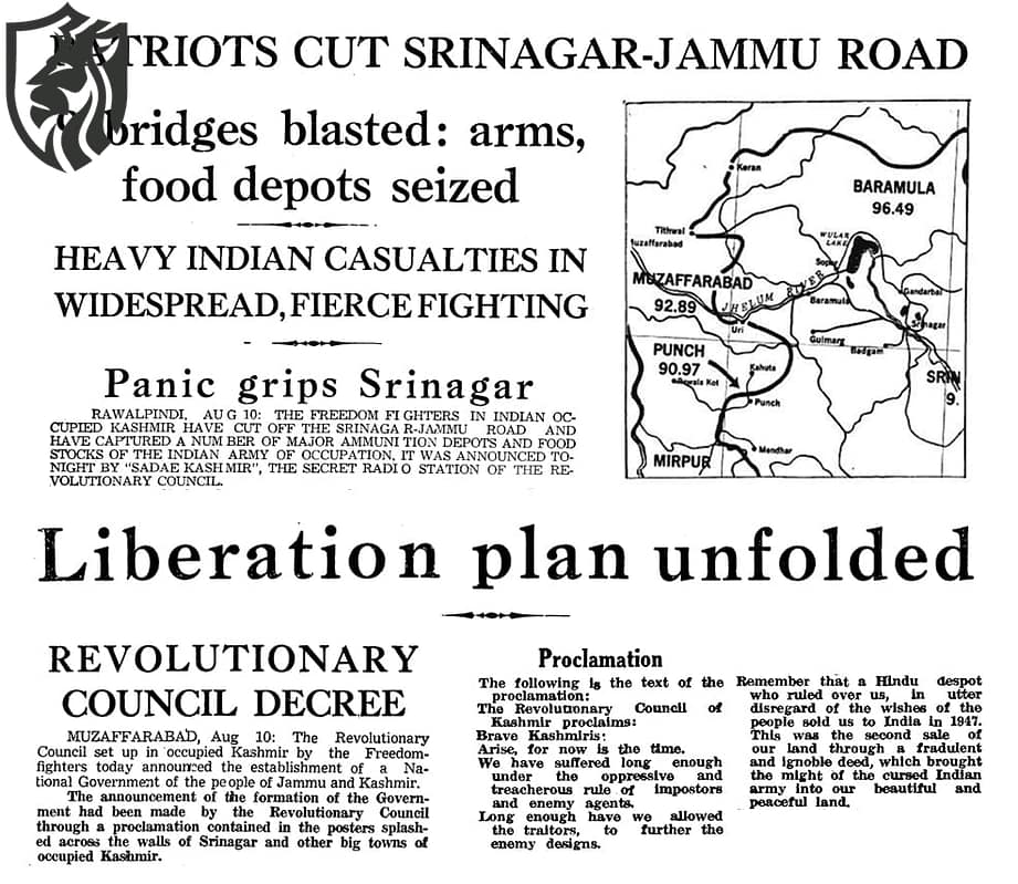 Liberation Plan Unfolded