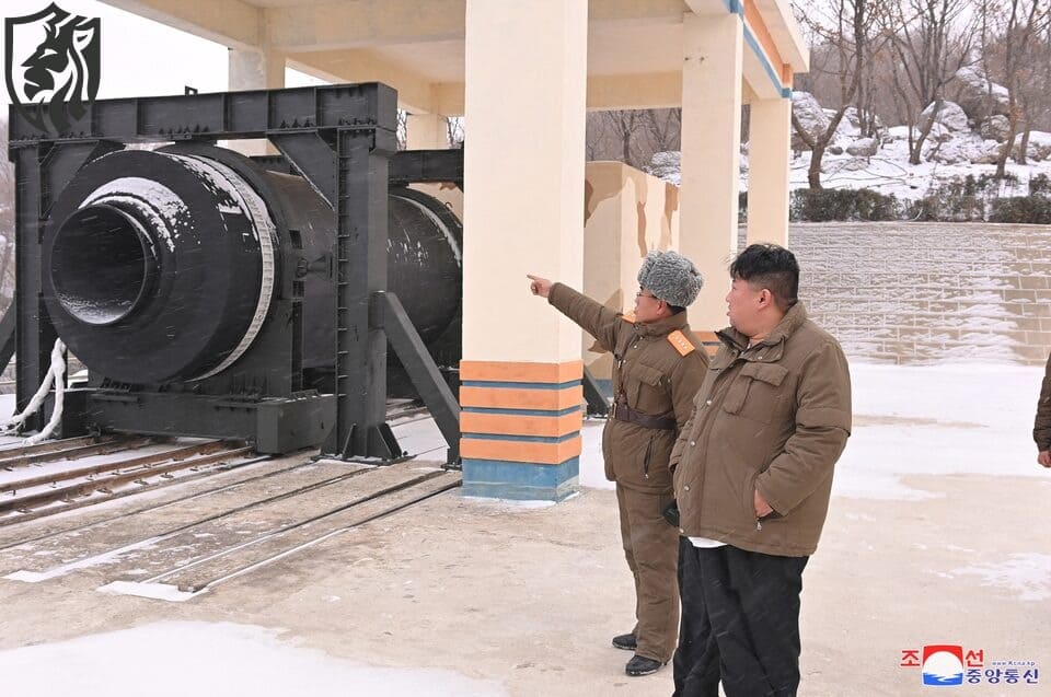 North Korea’s Solid-Fuel ICBM Engine's Final Test - Image by Reuters