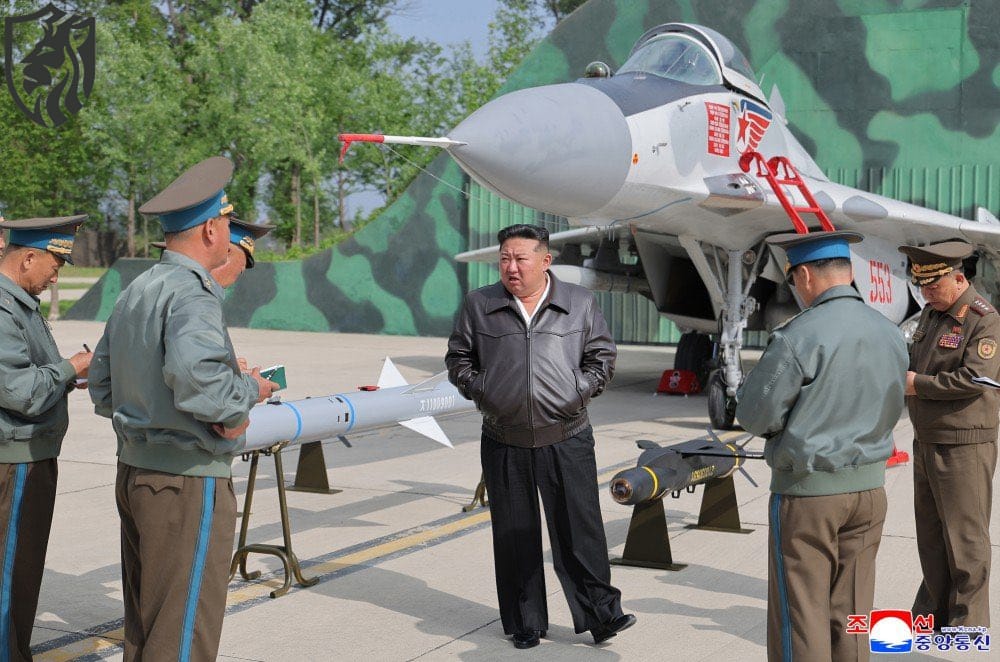 North Korea says it has developed a domestically-developed Beyond Visual Range (BVR) air-to-air missile, firing it from their MiG-29s