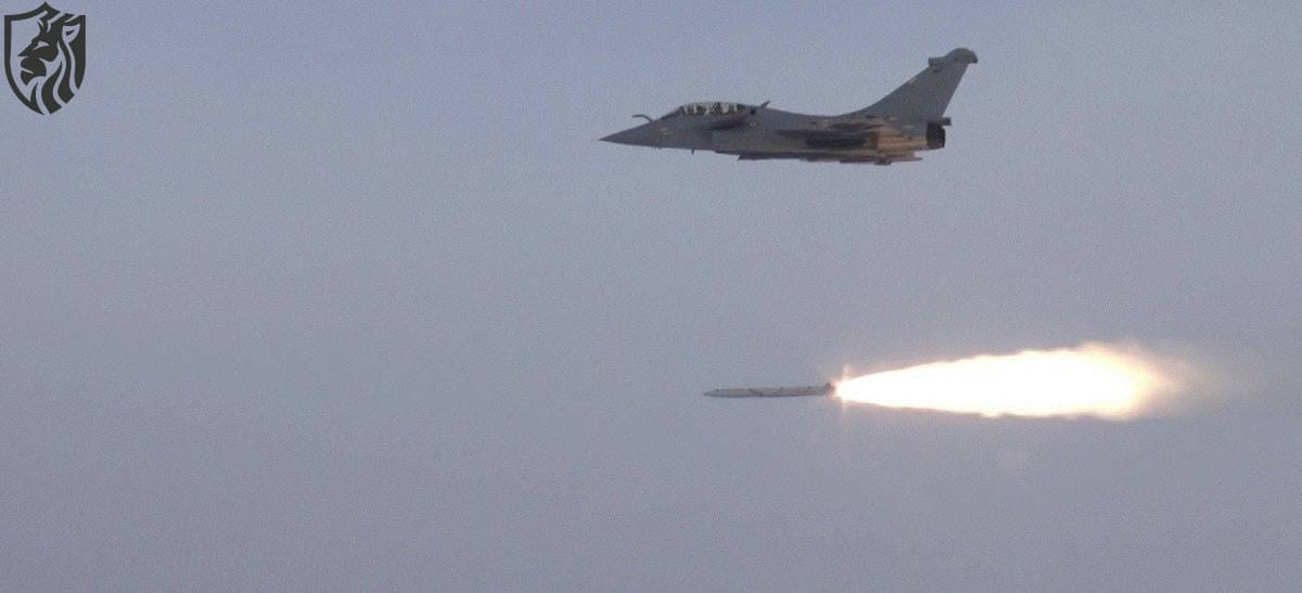 Rafale-fired ASMPA-R missile