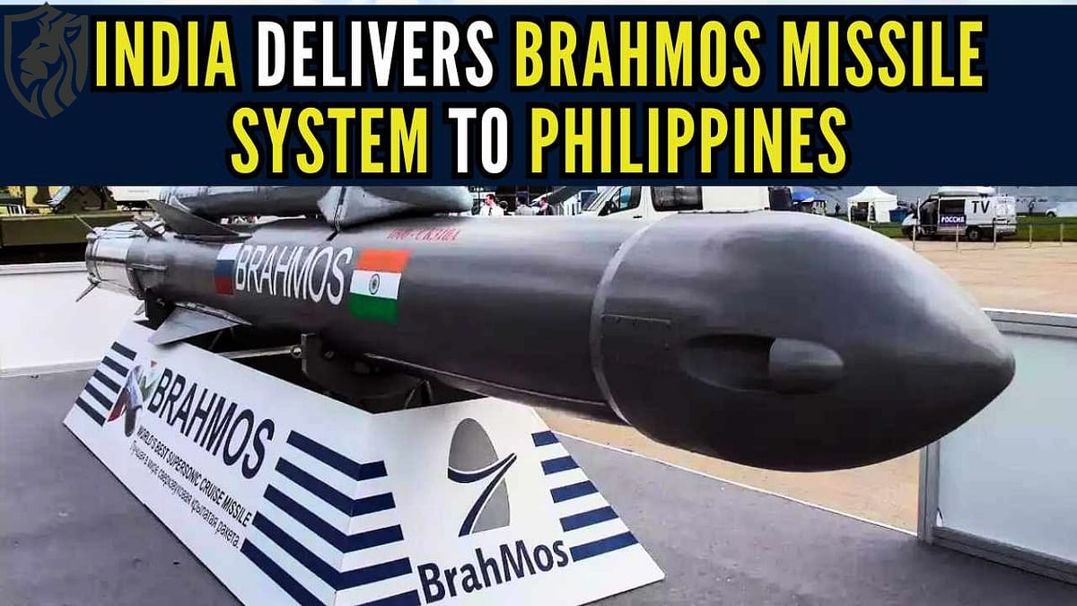 India Delivers Brahmos to Philippines