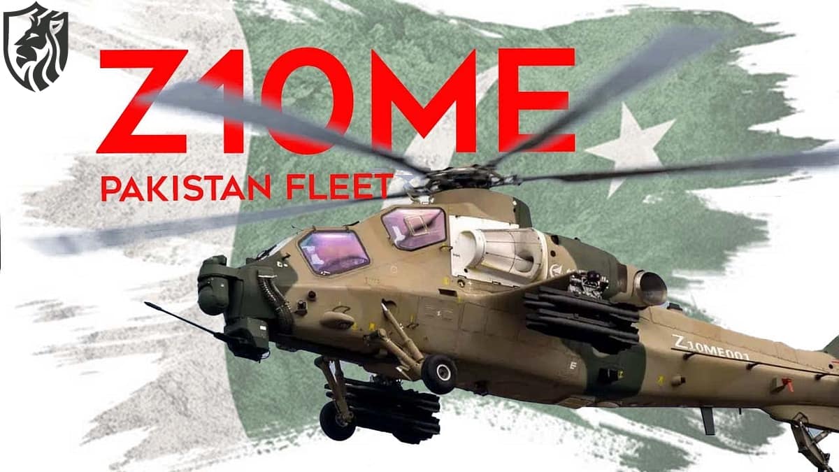 Pakistan Z-10ME attack helicopters