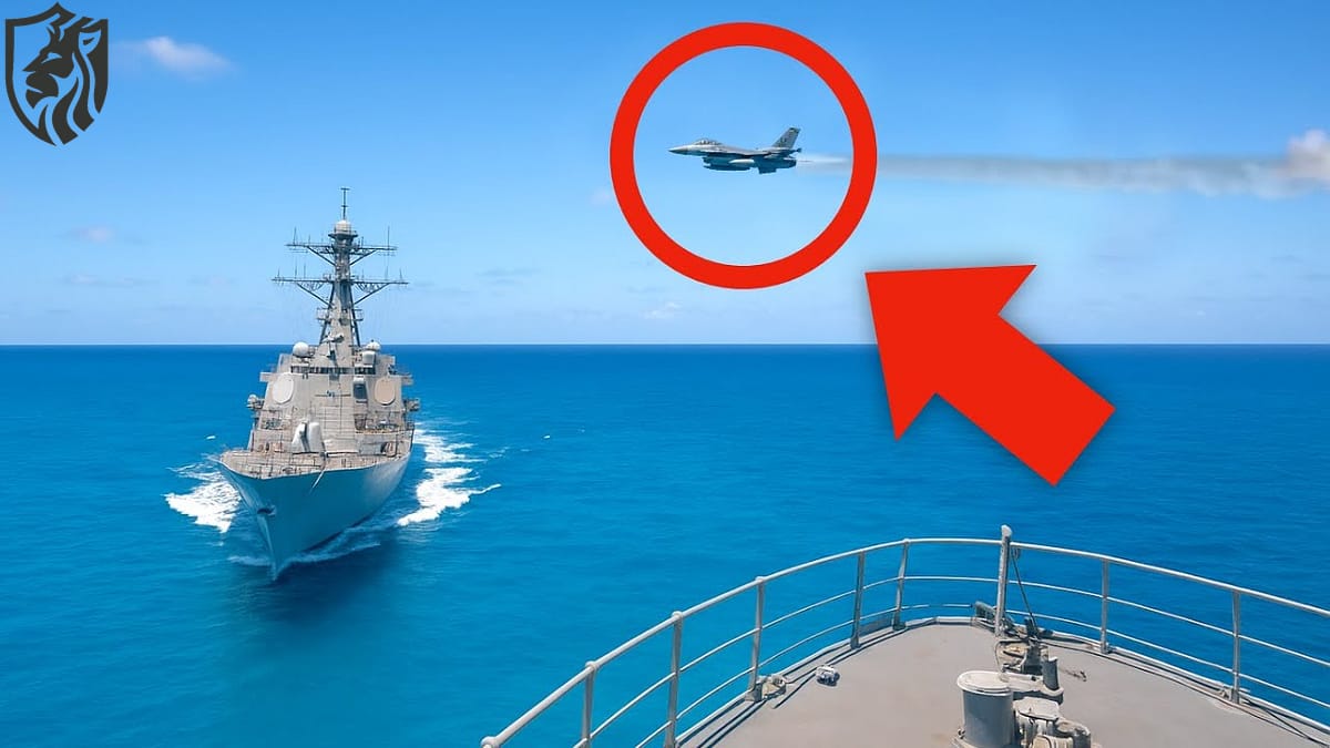 Venezuelan F-16s Fly Over US Warship in Caribbean