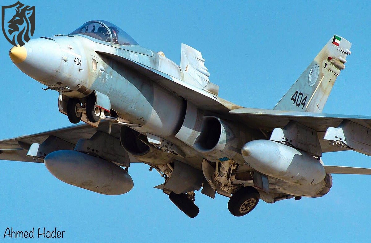 Kuwait F/A-18 Fighter Jet