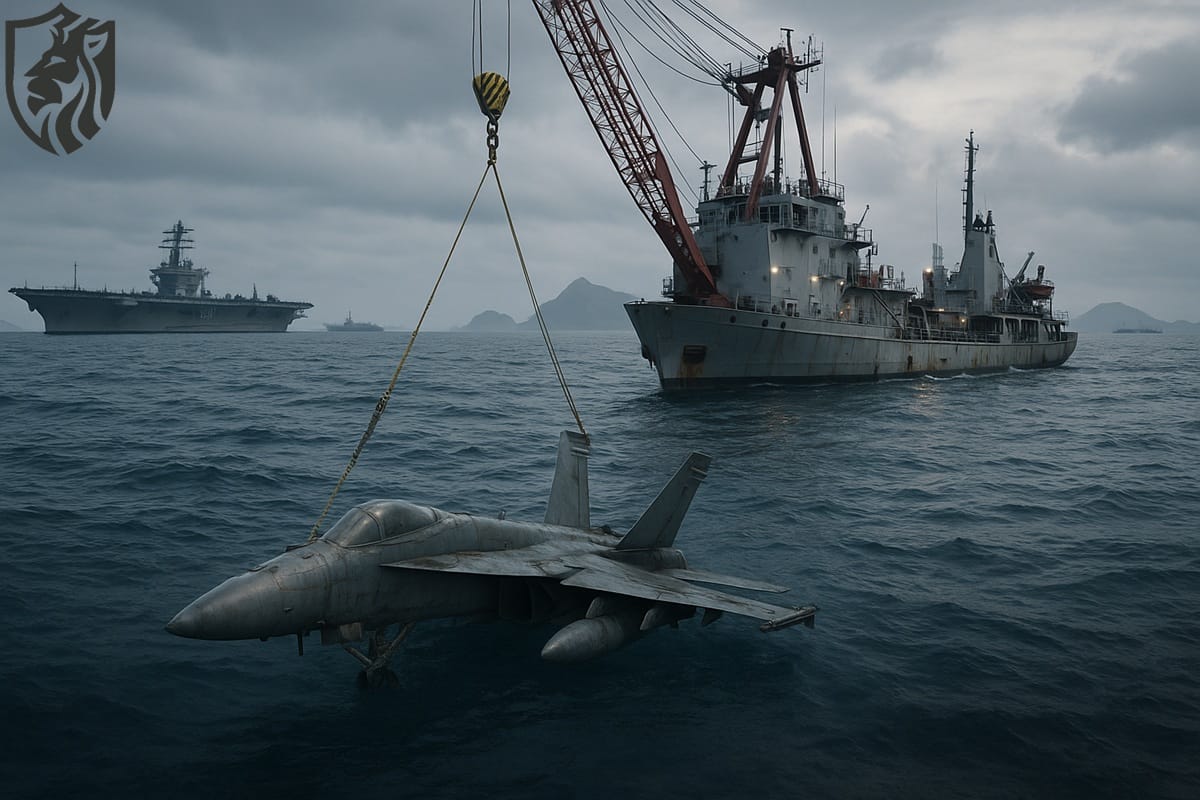 US Navy South China Sea Salvage Race with China