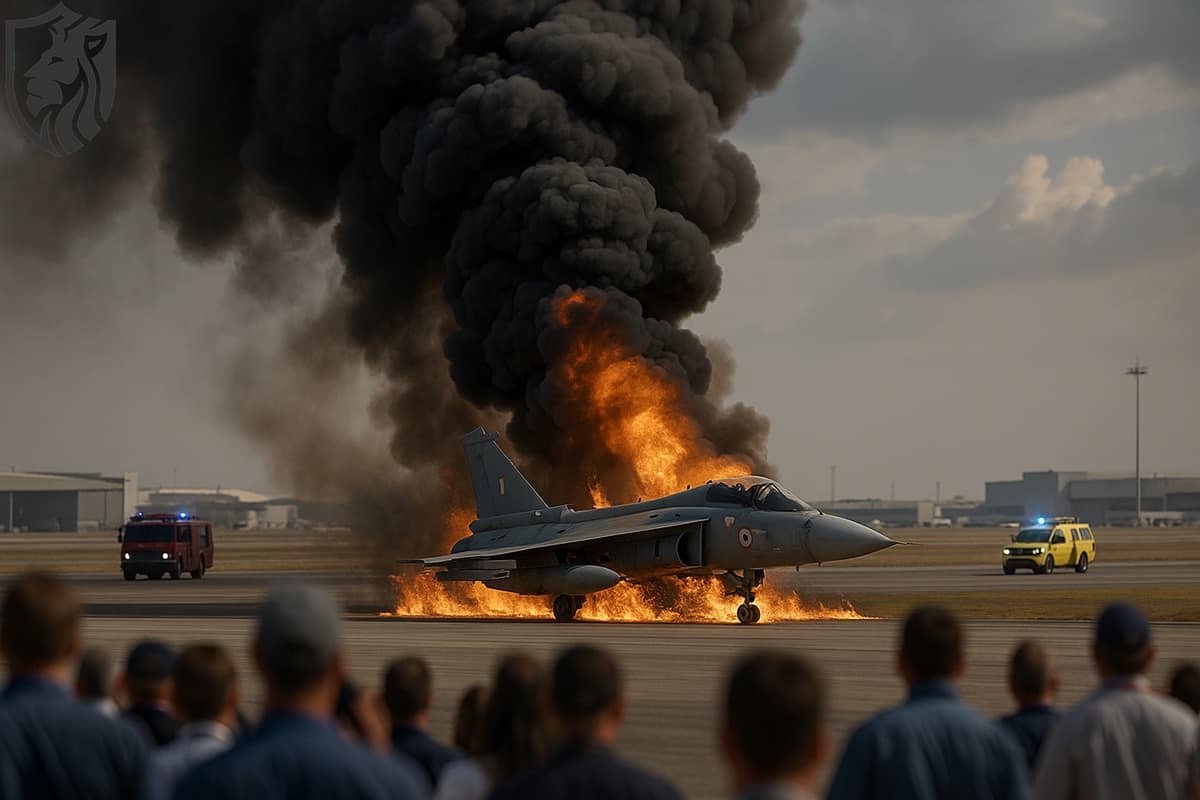 Tejas Crash at Dubai Airshow 2025 — What We Know