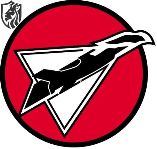 The insignia of No. 253 Squadron, Israeli Air Force, as applied to the MiG-29s during their time in Israel