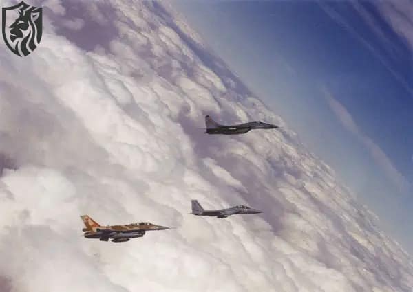 One of the MiG-29s was engaged in a dissimilar air combat training mission alongside an F-15 and an F-16 aircraft. Israeli Air Force