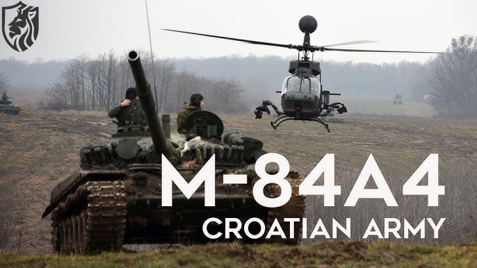 Croatia Sends M-84 Tanks, Buys Leopard 2A8s
