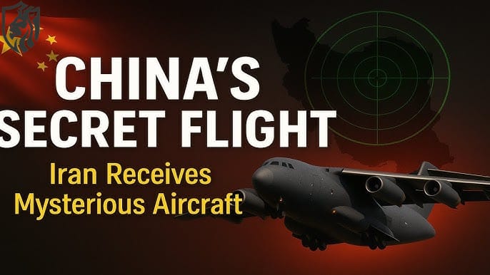 China Secret Flight to Iran