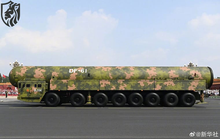 China’s DF-61 ICBM and US nuke silo vulnerability