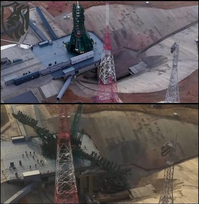 Soyuz Reaches ISS as Baikonur Launch Pad Suffers Damage