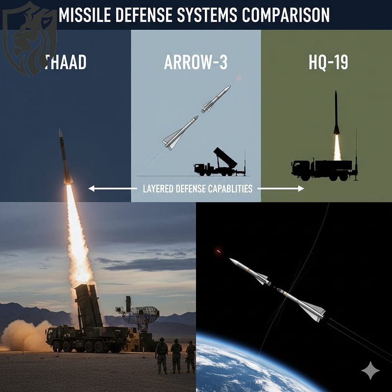 THAAD vs Arrow-3 vs HQ-19 — No System Is 100%