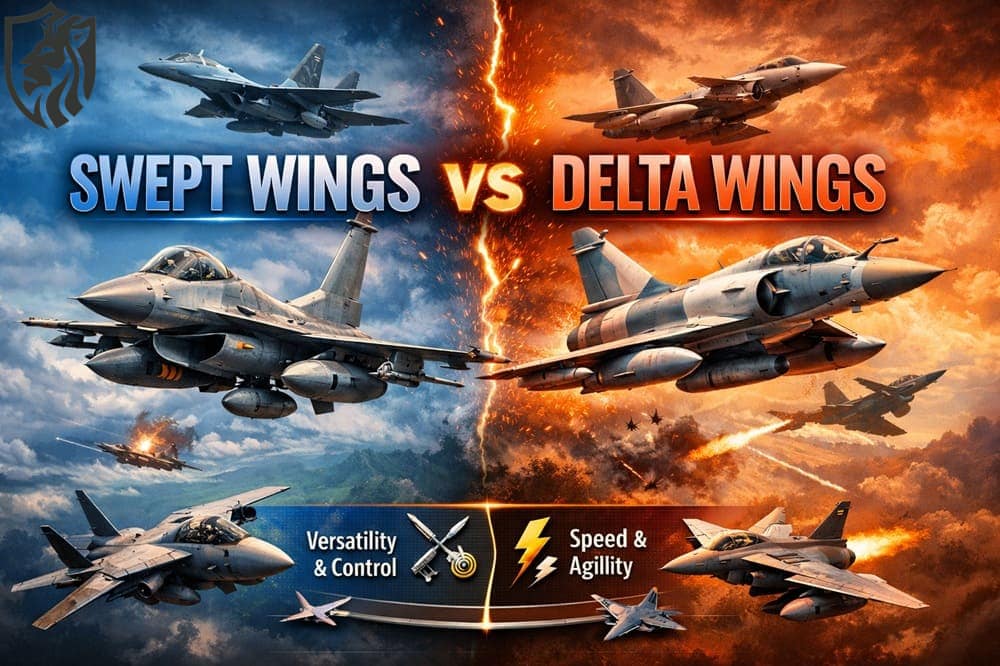 Fighter Jets: Swept Wings vs Delta Wings – Pros and Cons